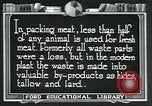 Standbild Meat Packing industry United States USA, 1922, aus Sekunde 11 historischem Filmmaterial Videoclip 65675057880