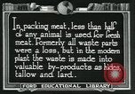 Standbild Meat Packing industry United States USA, 1922, aus Sekunde 13 historischem Filmmaterial Videoclip 65675057880