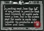 Standbild Meat Packing industry United States USA, 1922, aus Sekunde 21 historischem Filmmaterial Videoclip 65675057880