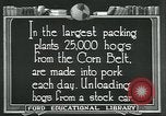 Standbild Meat Packing industry United States USA, 1922, aus Sekunde 4 historischem Filmmaterial Videoclip 65675057881