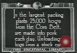 Standbild Meat Packing industry United States USA, 1922, aus Sekunde 5 historischem Filmmaterial Videoclip 65675057881
