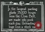 Standbild Meat Packing industry United States USA, 1922, aus Sekunde 6 historischem Filmmaterial Videoclip 65675057881
