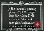Standbild Meat Packing industry United States USA, 1922, aus Sekunde 8 historischem Filmmaterial Videoclip 65675057881