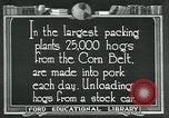 Standbild Meat Packing industry United States USA, 1922, aus Sekunde 11 historischem Filmmaterial Videoclip 65675057881