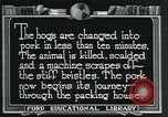 Standbild Meat Packing industry United States USA, 1922, aus Sekunde 27 historischem Filmmaterial Videoclip 65675057881