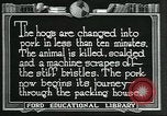 Standbild Meat Packing industry United States USA, 1922, aus Sekunde 36 historischem Filmmaterial Videoclip 65675057881