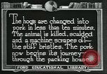 Standbild Meat Packing industry United States USA, 1922, aus Sekunde 37 historischem Filmmaterial Videoclip 65675057881
