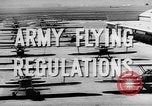 Image of Army Air Forces regulations for pilots in training United States USA, 1943, second 23 stock footage video 65675057896