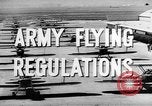 Image of Army Air Forces regulations for pilots in training United States USA, 1943, second 27 stock footage video 65675057896