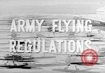 Image of Army Air Forces regulations for pilots in training United States USA, 1943, second 29 stock footage video 65675057896