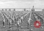 Image of Army Air Forces Aviation Cadets engage in calisthenics United States USA, 1941, second 10 stock footage video 65675057900