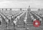 Image of Army Air Forces Aviation Cadets engage in calisthenics United States USA, 1941, second 11 stock footage video 65675057900