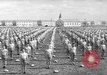 Image of Army Air Forces Aviation Cadets engage in calisthenics United States USA, 1941, second 12 stock footage video 65675057900