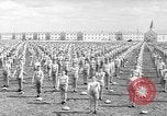 Image of Army Air Forces Aviation Cadets engage in calisthenics United States USA, 1941, second 18 stock footage video 65675057900