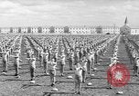 Image of Army Air Forces Aviation Cadets engage in calisthenics United States USA, 1941, second 23 stock footage video 65675057900
