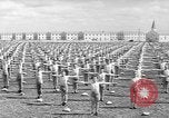 Image of Army Air Forces Aviation Cadets engage in calisthenics United States USA, 1941, second 24 stock footage video 65675057900