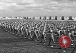 Image of Army Air Forces Aviation Cadets engage in calisthenics United States USA, 1941, second 36 stock footage video 65675057900