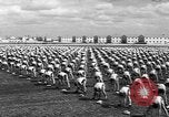 Image of Army Air Forces Aviation Cadets engage in calisthenics United States USA, 1941, second 37 stock footage video 65675057900
