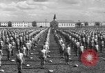 Image of Army Air Forces Aviation Cadets engage in calisthenics United States USA, 1941, second 45 stock footage video 65675057900