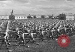 Image of Army Air Forces Aviation Cadets engage in calisthenics United States USA, 1941, second 49 stock footage video 65675057900