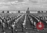 Image of Army Air Forces Aviation Cadets engage in calisthenics United States USA, 1941, second 52 stock footage video 65675057900