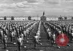 Image of Army Air Forces Aviation Cadets engage in calisthenics United States USA, 1941, second 57 stock footage video 65675057900