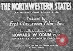 Image of map United States USA, 1942, second 14 stock footage video 65675057902