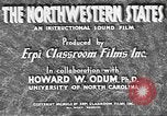 Image of map United States USA, 1942, second 18 stock footage video 65675057902