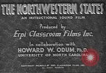 Image of map United States USA, 1942, second 23 stock footage video 65675057902
