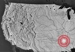 Image of map United States USA, 1942, second 26 stock footage video 65675057902