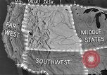 Image of map United States USA, 1942, second 38 stock footage video 65675057902