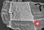 Image of map United States USA, 1942, second 39 stock footage video 65675057902