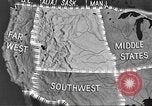 Image of map United States USA, 1942, second 40 stock footage video 65675057902
