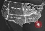 Standbild animierte Karten Midwest United States USA, 1942, aus Sekunde 9 historischem Filmmaterial Videoclip 65675057909