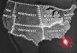 Standbild animierte Karten Midwest United States USA, 1942, aus Sekunde 10 historischem Filmmaterial Videoclip 65675057909