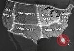 Standbild animierte Karten Midwest United States USA, 1942, aus Sekunde 13 historischem Filmmaterial Videoclip 65675057909