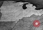 Standbild animierte Karten Midwest United States USA, 1942, aus Sekunde 26 historischem Filmmaterial Videoclip 65675057909