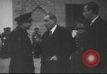 Standbild Francisco Franco hosts der portugiesische Premierminister in Zweiten Weltkrieg Sevilla Spanien, 1942, aus Sekunde 16 historischem Filmmaterial Videoclip 65675057937