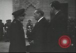 Standbild Francisco Franco hosts der portugiesische Premierminister in Zweiten Weltkrieg Sevilla Spanien, 1942, aus Sekunde 17 historischem Filmmaterial Videoclip 65675057937