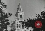 Standbild Francisco Franco hosts der portugiesische Premierminister in Zweiten Weltkrieg Sevilla Spanien, 1942, aus Sekunde 23 historischem Filmmaterial Videoclip 65675057937