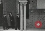 Standbild Francisco Franco hosts der portugiesische Premierminister in Zweiten Weltkrieg Sevilla Spanien, 1942, aus Sekunde 54 historischem Filmmaterial Videoclip 65675057937