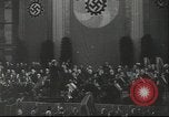 Image of Berlin Philharmonic Orchestra concert in World War 2 Germany, 1942, second 20 stock footage video 65675057942