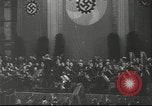 Image of Berlin Philharmonic Orchestra concert in World War 2 Germany, 1942, second 29 stock footage video 65675057942
