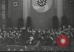 Image of Berlin Philharmonic Orchestra concert in World War 2 Germany, 1942, second 34 stock footage video 65675057942