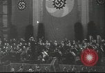 Image of Berlin Philharmonic Orchestra concert in World War 2 Germany, 1942, second 36 stock footage video 65675057942