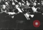 Image of Berlin Philharmonic Orchestra concert in World War 2 Germany, 1942, second 48 stock footage video 65675057942
