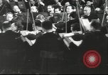 Image of Berlin Philharmonic Orchestra concert in World War 2 Germany, 1942, second 50 stock footage video 65675057942