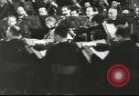 Image of Berlin Philharmonic Orchestra concert in World War 2 Germany, 1942, second 52 stock footage video 65675057942