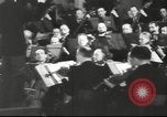 Image of Berlin Philharmonic Orchestra concert in World War 2 Germany, 1942, second 56 stock footage video 65675057942