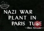 Image of German industries Paris France, 1945, second 1 stock footage video 65675057949